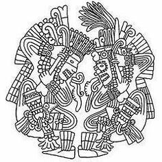 236x236 Mandala Inspired By Inca, Maya And Aztec Art, From The Gallery