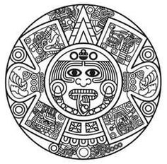 236x232 Aztec Clipart Drawing