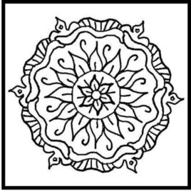268x268 Aztec Coloring Pages To Download And Print For Free Aztec Sun