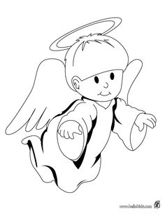 236x305 Baby Angel Clipart Black And White