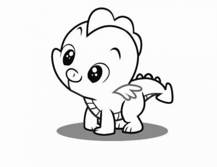 730x563 Cute Coloring Pages Of Baby Animals