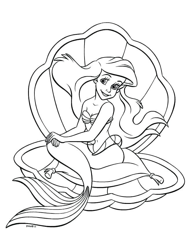 660x847 Princess Ariel Coloring Pages Perfect Coloring Pages For Your Line