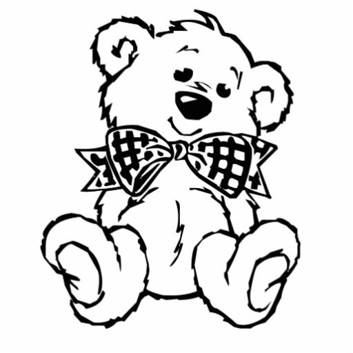 512x512 27 Images Of Teddy Bear Stencil Template