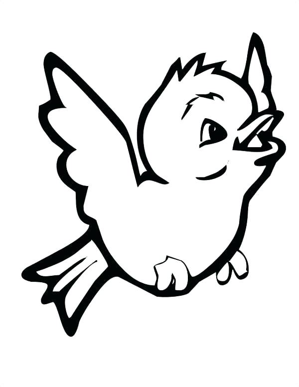 600x776 Awesome Coloring Pages Of Birds Online