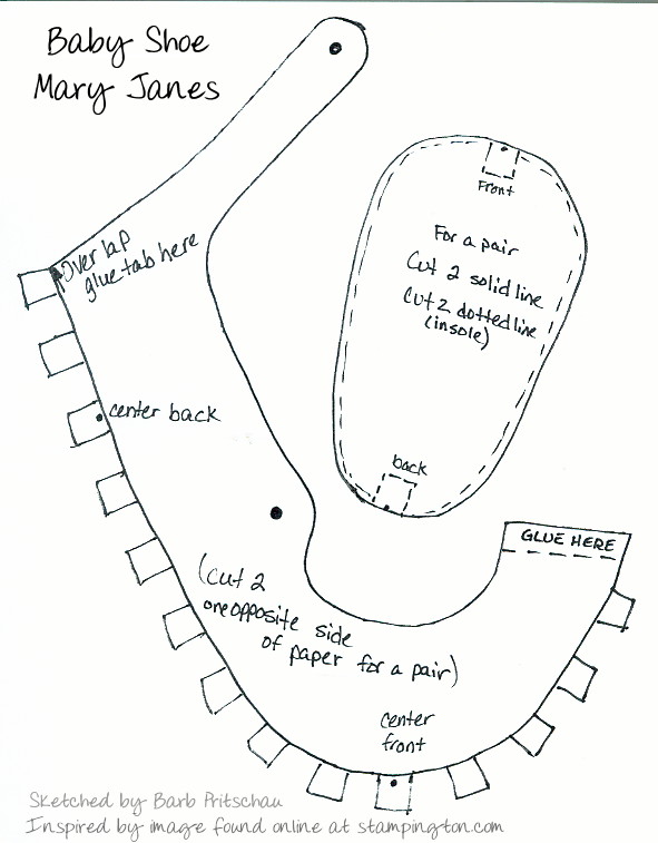 Baby Booties Drawing at GetDrawings | Free download