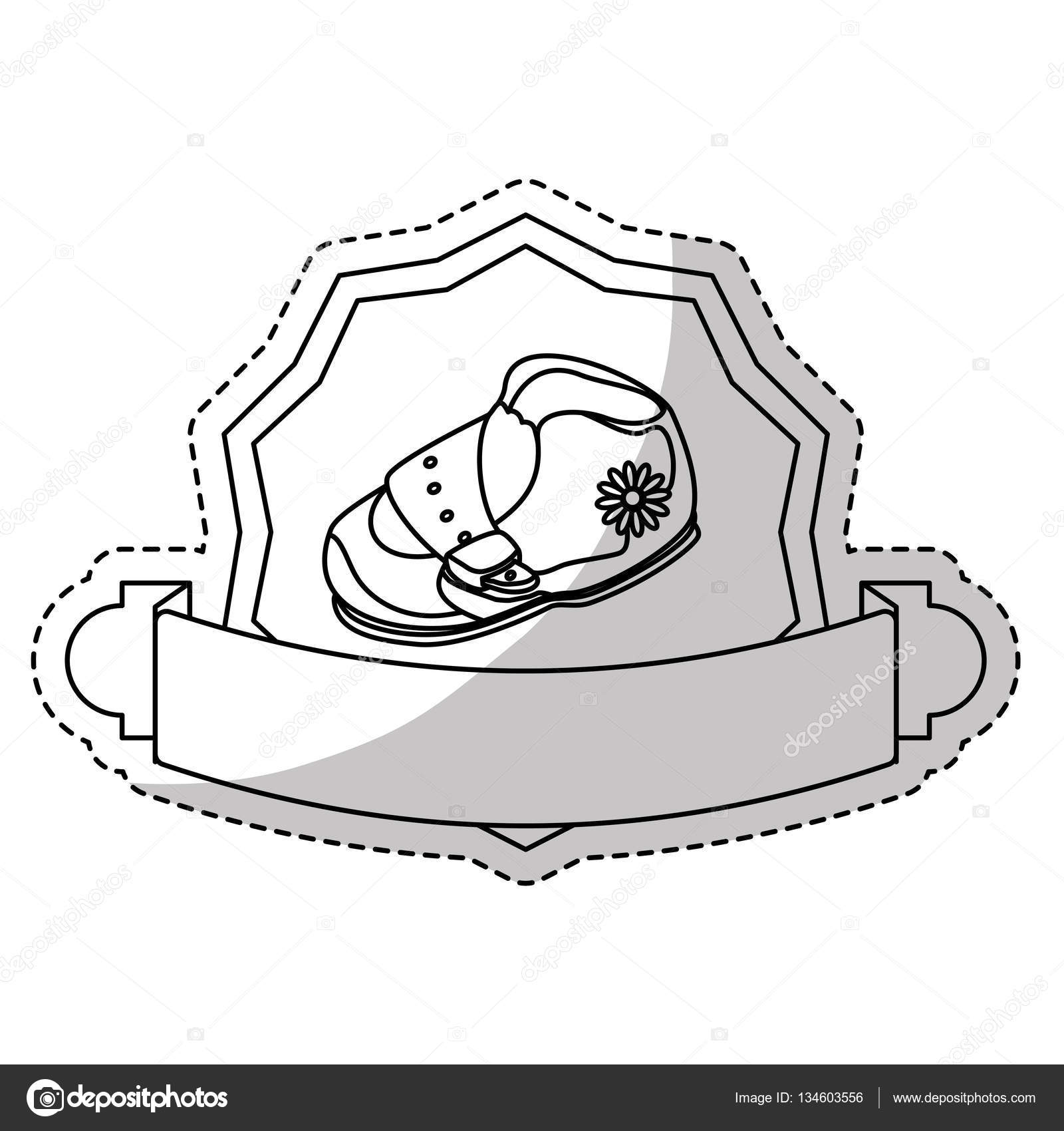 1600x1700 Baby Shoe Icon Stock Vector Djv