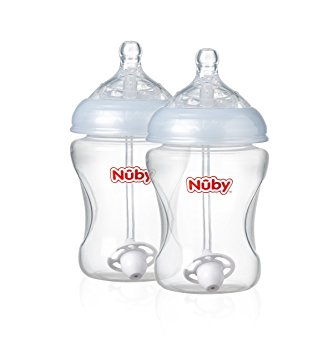 328x355 Nuby Natural Touch 360 Anti Colic And Reflux Bottle (240 Ml, Blue