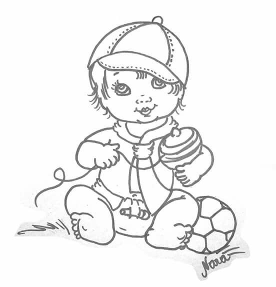 Baby Boy Drawing