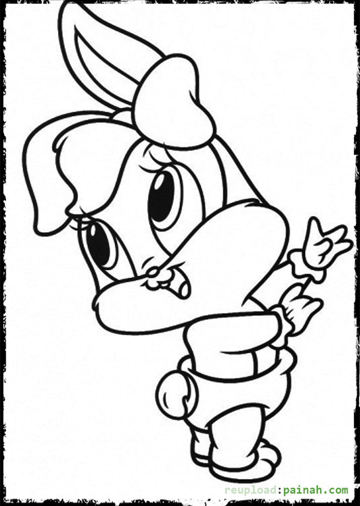 728x1024 How To Draw A Baby Bunny Rabbit