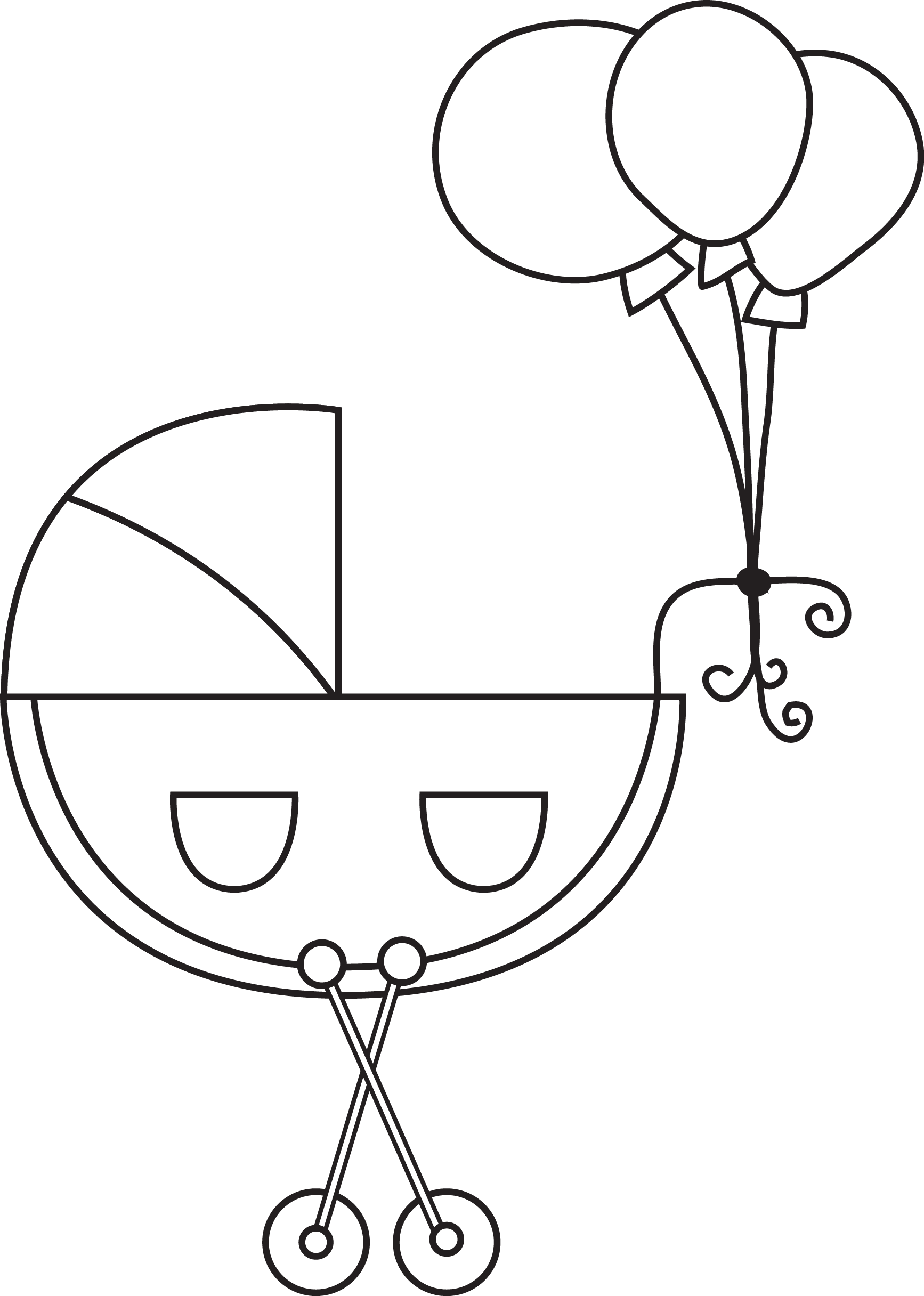 1734x2432 Baby Carriage