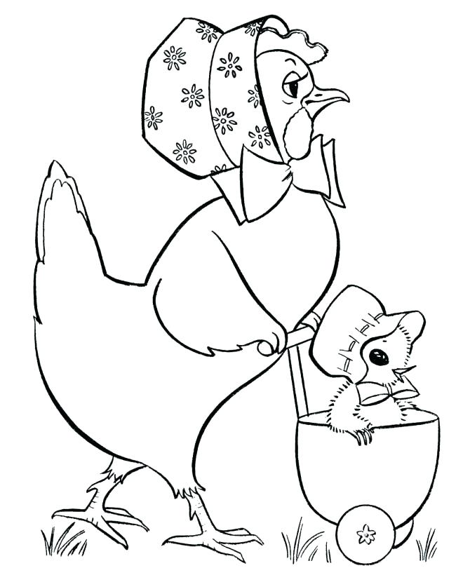 670x820 Chicken Coloring Book As Well As Chick Coloring Pages Unbelievable