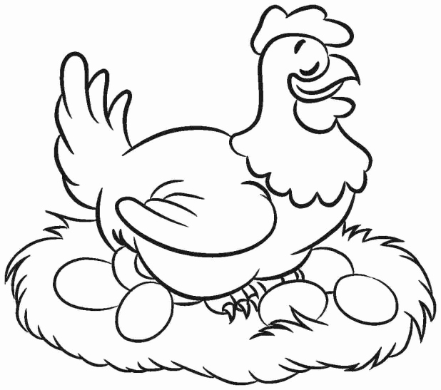 618x547 Free Printable Easter Baby Chick Coloring Pages Collection