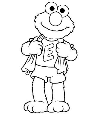 325x385 Butterfly Coloring Sheets Baby Cookie Monster Elmo Coloring Pages