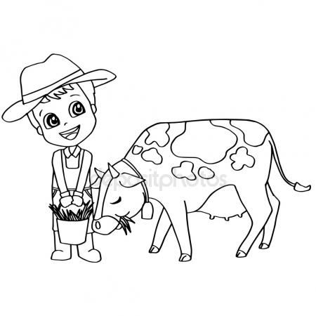 Baby Cow Drawing at GetDrawings | Free download