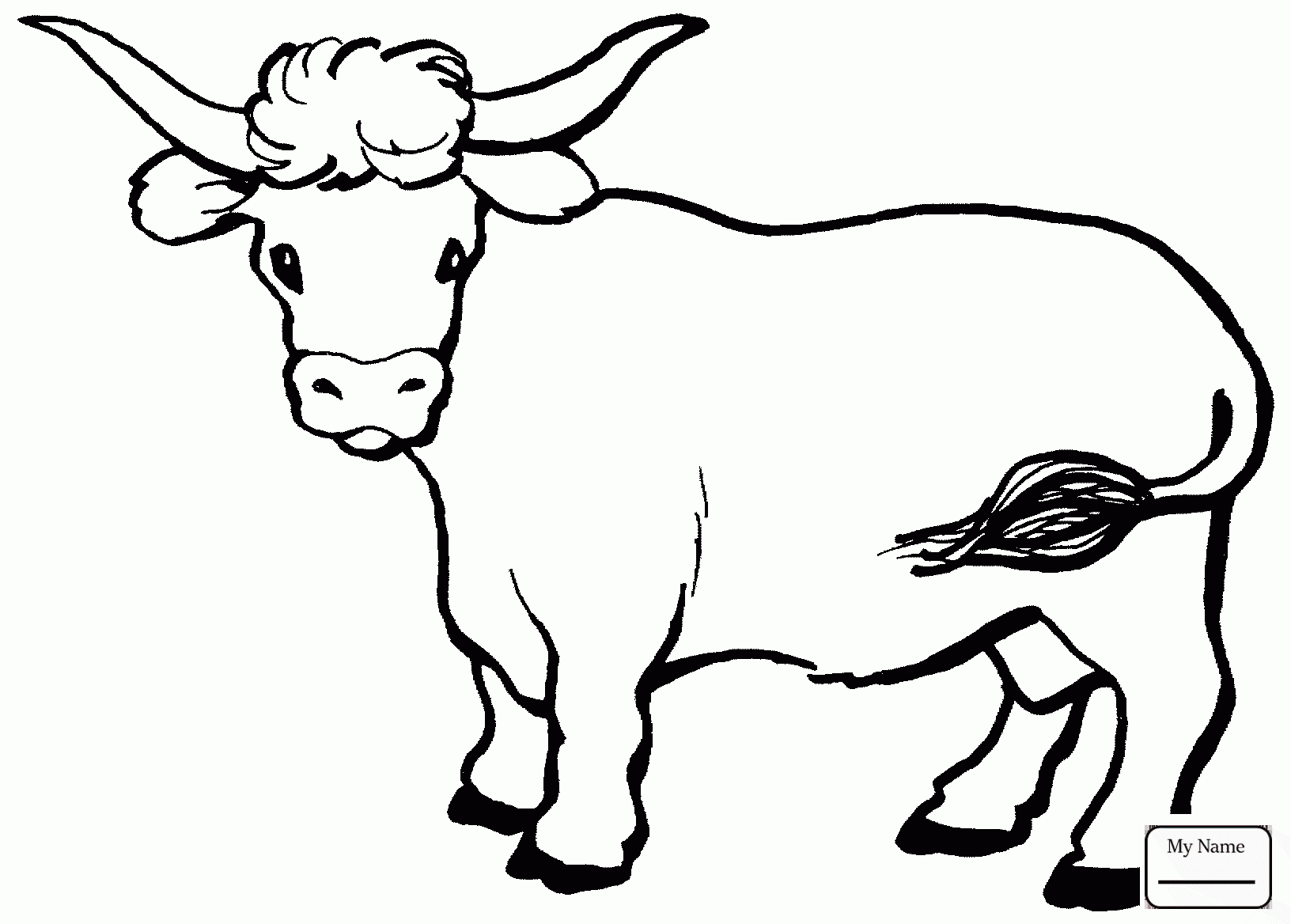 1632x1168 Mammals Baby Cow Cows Coloring Pages