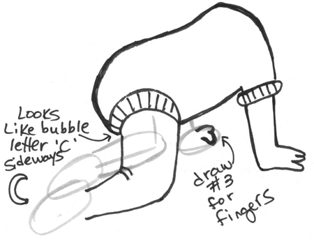 450x347 Step 8 Drawing Babies With Easy Step By Step Tutorial Art