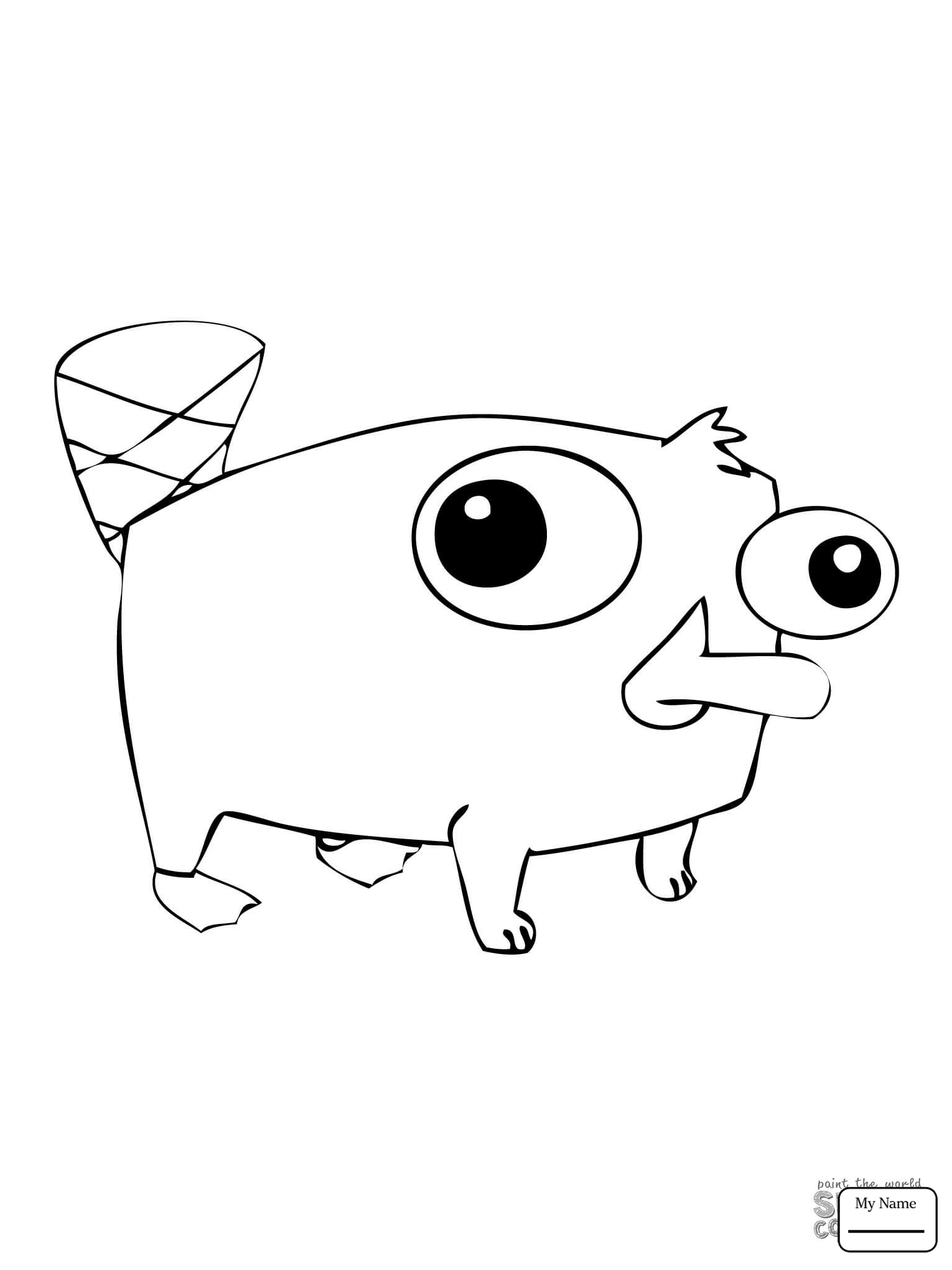 1530x2040 Coloring Pages For Kids Cartoons Baby Perry The Platypus Is
