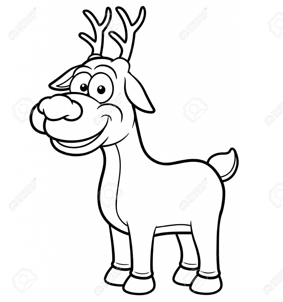 959x1024 Cartoon Deer Drawings Deer Baby