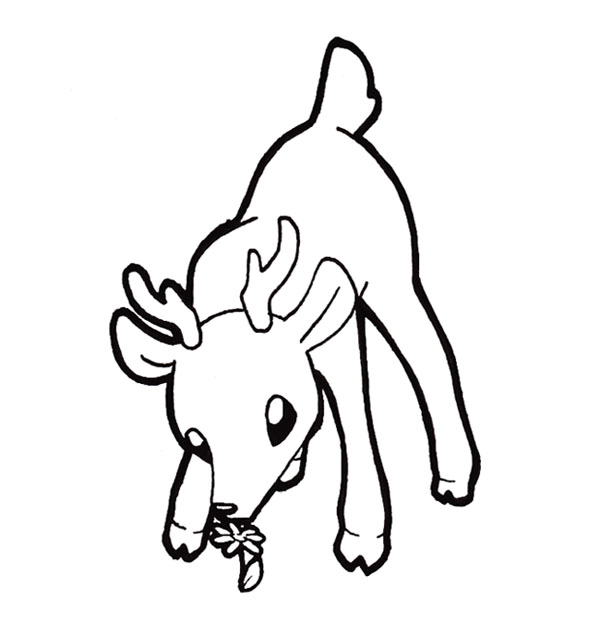 600x640 Chibi Deer By Xeohelios