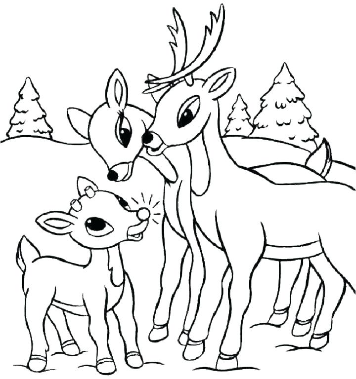 720x768 Free Deer Coloring Pages Baby Deer Coloring Pages Deer Coloring