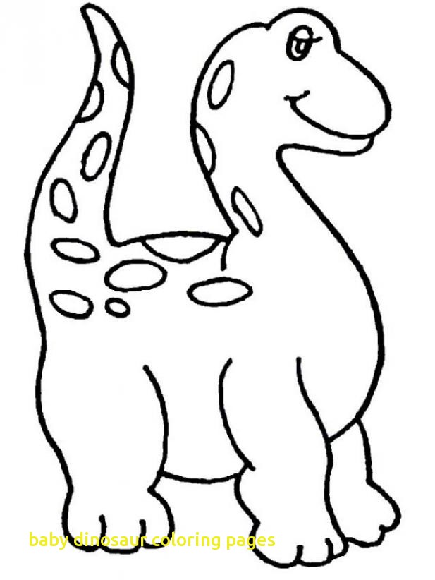 617x822 Baby Dinosaur Coloring Pages With Coloring Pages Cute Dinosaur
