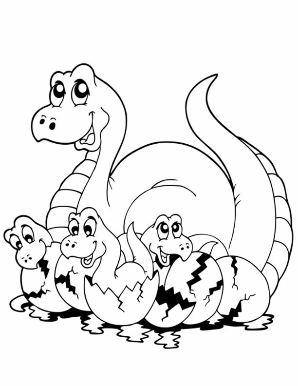 612x792 Dinosaur Coloring Pages What To Expect