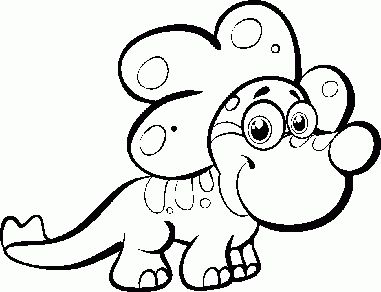 1316x1010 Baby Dinosaur Coloring Pages Paginone.biz