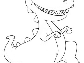 320x240 Baby Dinosaur Coloring Page Printable Dinosaur Coloring Pages