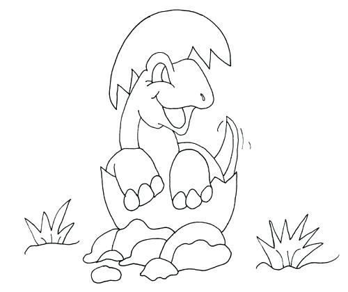 500x420 Baby Dinosaur Coloring Pages 2 9 Dinosaur Free Printable Baby