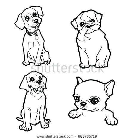 450x470 Cute Dogs Coloring Pages Cute Puppy Coloring Page Cute Dog