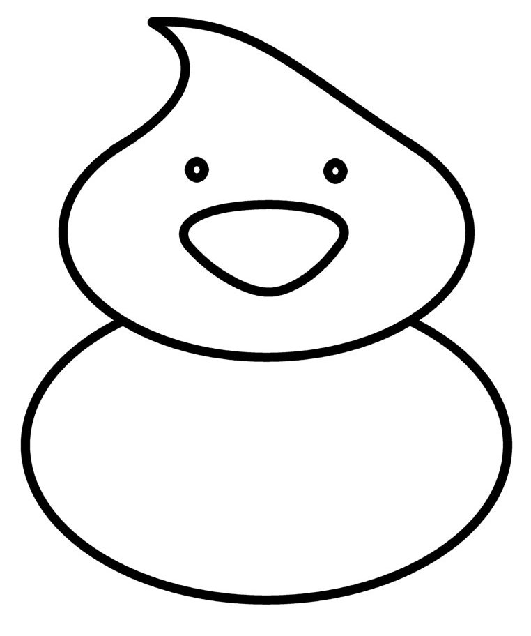 762x912 How To Draw Cartoons Duckling ~ Baby Duck