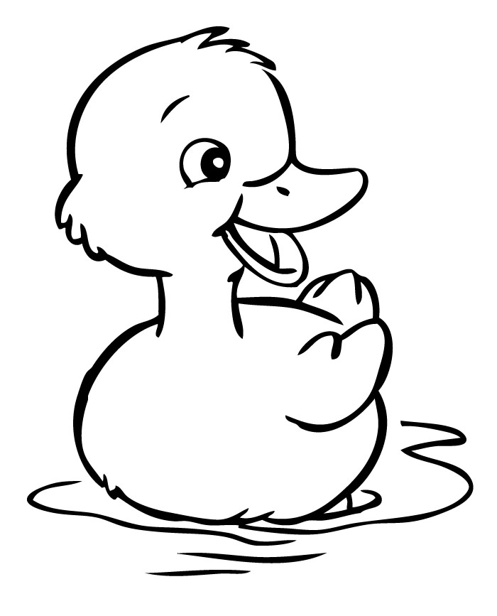 700x867 Duck Template