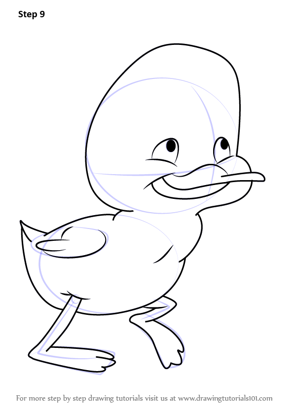 596x843 Step By Step How To Draw Baby Ducks From Uncle Grandpa