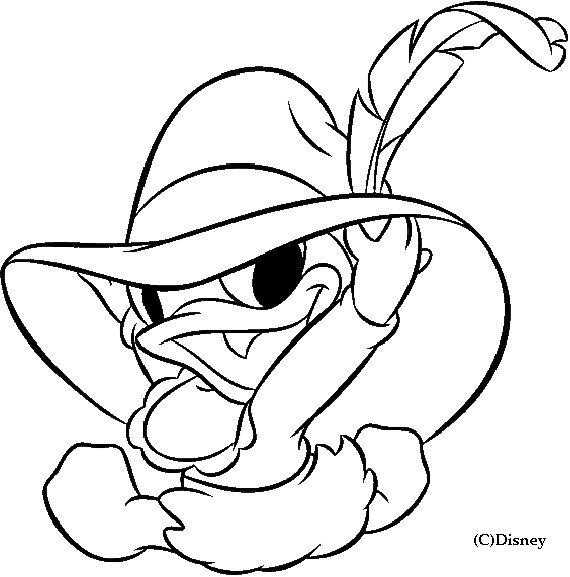 570x577 Coloring Baby Daisy Duck With A Hat Picture