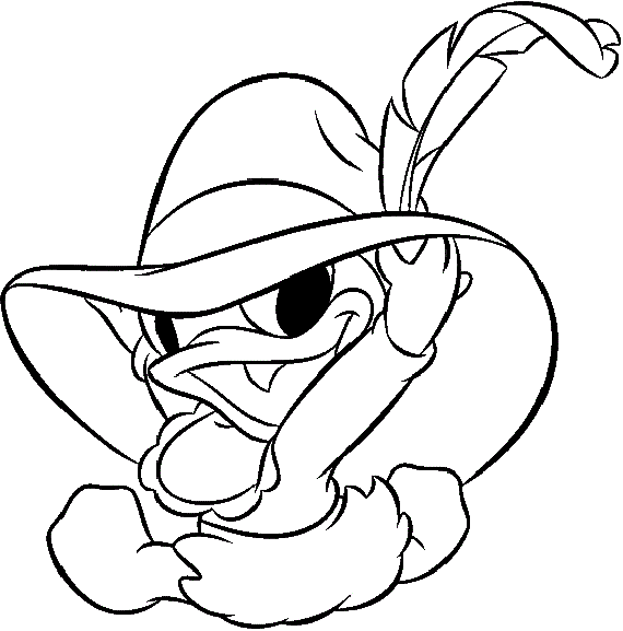 570x577 Baby Donald Duck Coloring Pages