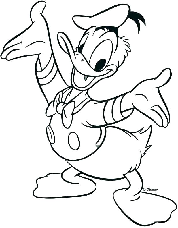 618x794 Baby Duck Coloring Pages