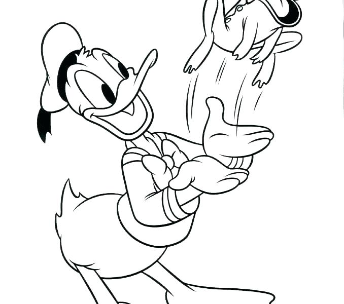 678x600 Baby Duck Coloring Pages Duckling Coloring Page Pages Kind Duck