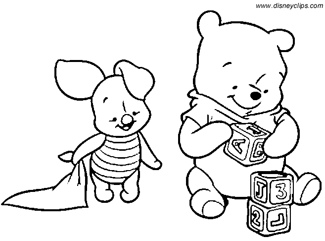 657x486 Baby Tigger Coloring Pages Baby Pooh Coloring Pages