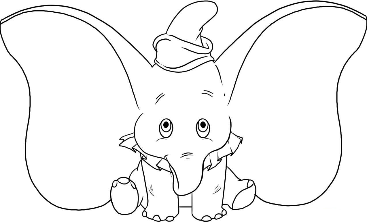 1274x773 Free Printable Elephant Coloring Pages For Kids Baby