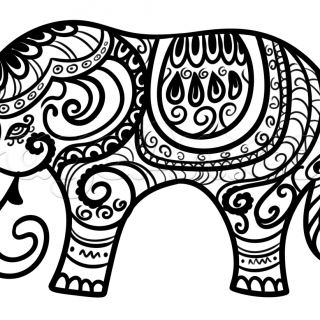 320x320 Tag For Elephant Drawing Elephant Drawing More Lucky Elephants