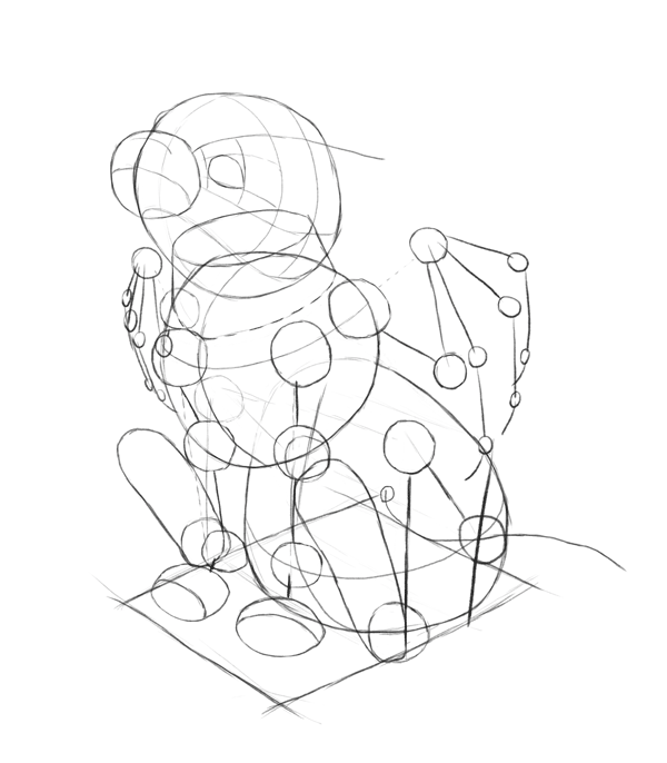 600x686 Dragon In A Snow Globe How To Draw A Baby Dragon