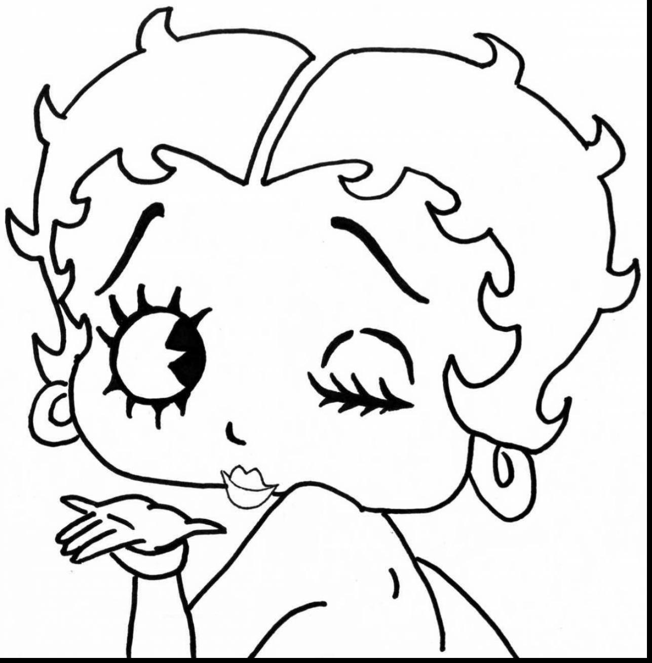 1287x1310 Baby Face Coloring Page