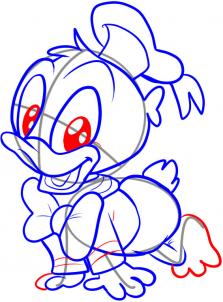 223x302 How To Draw How To Draw Baby Donald Duck