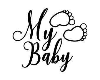 340x270 Baby Feet Dxf Etsy