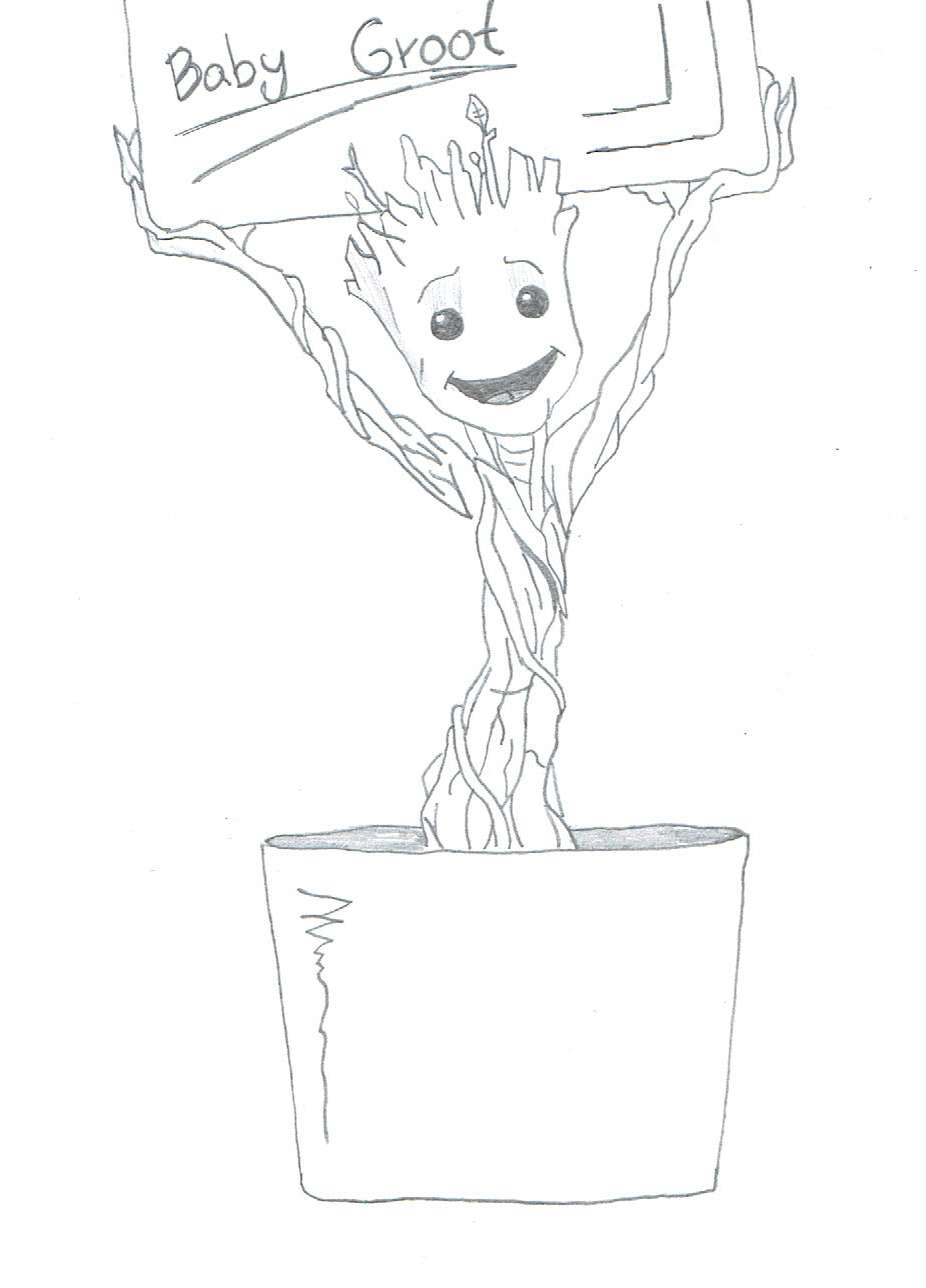 926x1288 Baby Groot By Egegrg