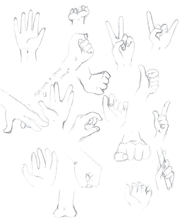 600x731 Anime Reference Sheet. Hands By Angel Baby Love