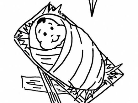 Baby Jesus Drawing
