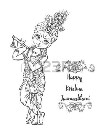 358x450 Pictures Shri Krishna Cartoon Drawings Sketches,