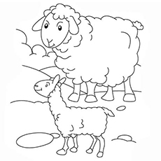 230x230 Top 25 Free Printable Sheep Coloring Pages Online
