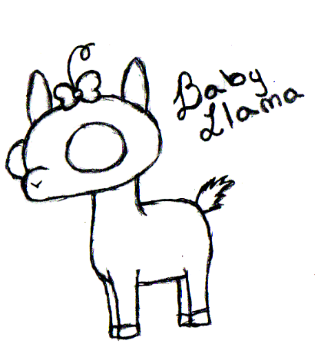 466x500 Project Llama The Baby By Blooded Moon88